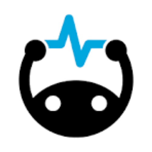 Brainscape Brainscape logo, black brain icon with blue heartbeat pulse line, adaptive flashcard learning app