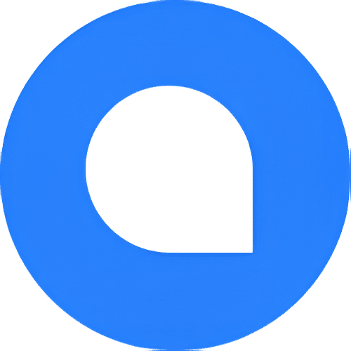 Chatwoot Chatwoot logo – blue circular icon with white speech bubble cutout, representing customer engagement platform.