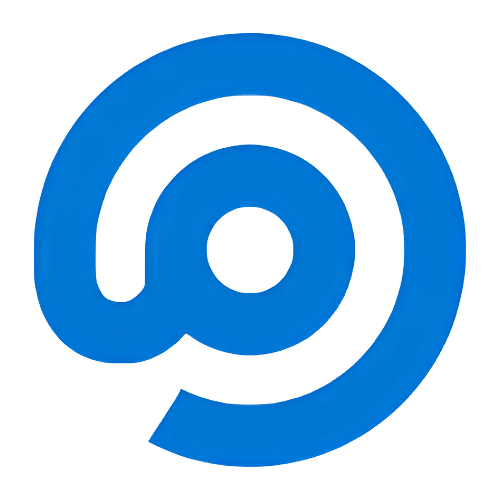FreeScout FreeScout logo – blue at-symbol swirl icon, open source helpdesk and shared inbox software