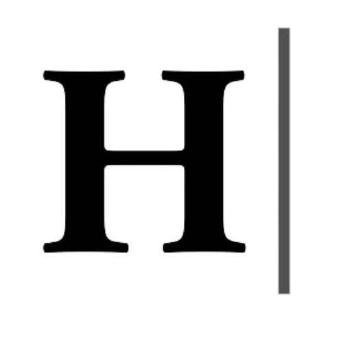 Hemingway-Editor Hemingway Editor logo featuring a black letter H with a vertical grey line
