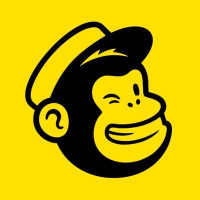 Mailchimp logo on a white background