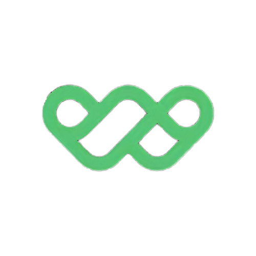 WellSaid-Labs WellSaid Labs logo, green infinity-style ribbon icon