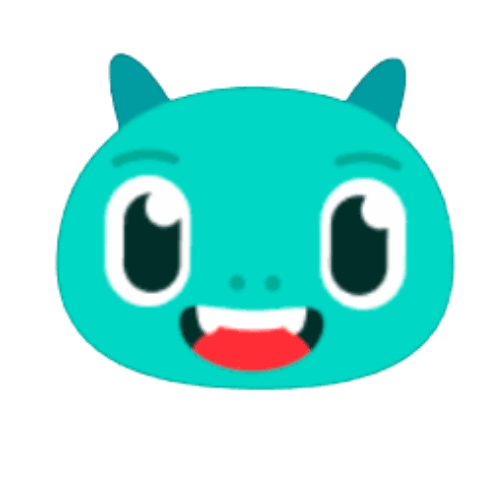 knowt Knowt logo, teal cartoon monster mascot icon, free flashcard and notes study platform