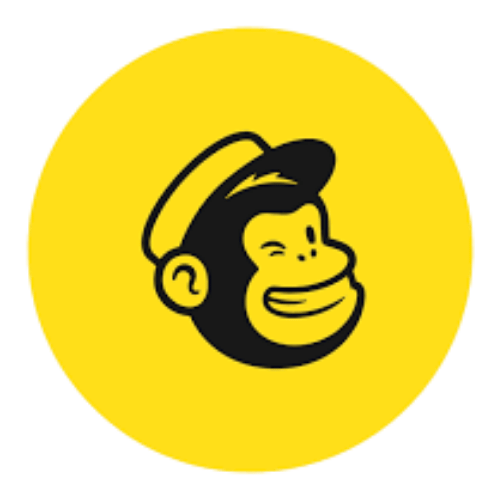 malichimp Yellow circular icon featuring a winking monkey face wearing a cap