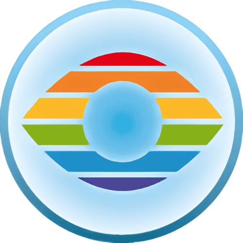 SilverFast logo with a rainbow-striped eye icon inside a blue circle.