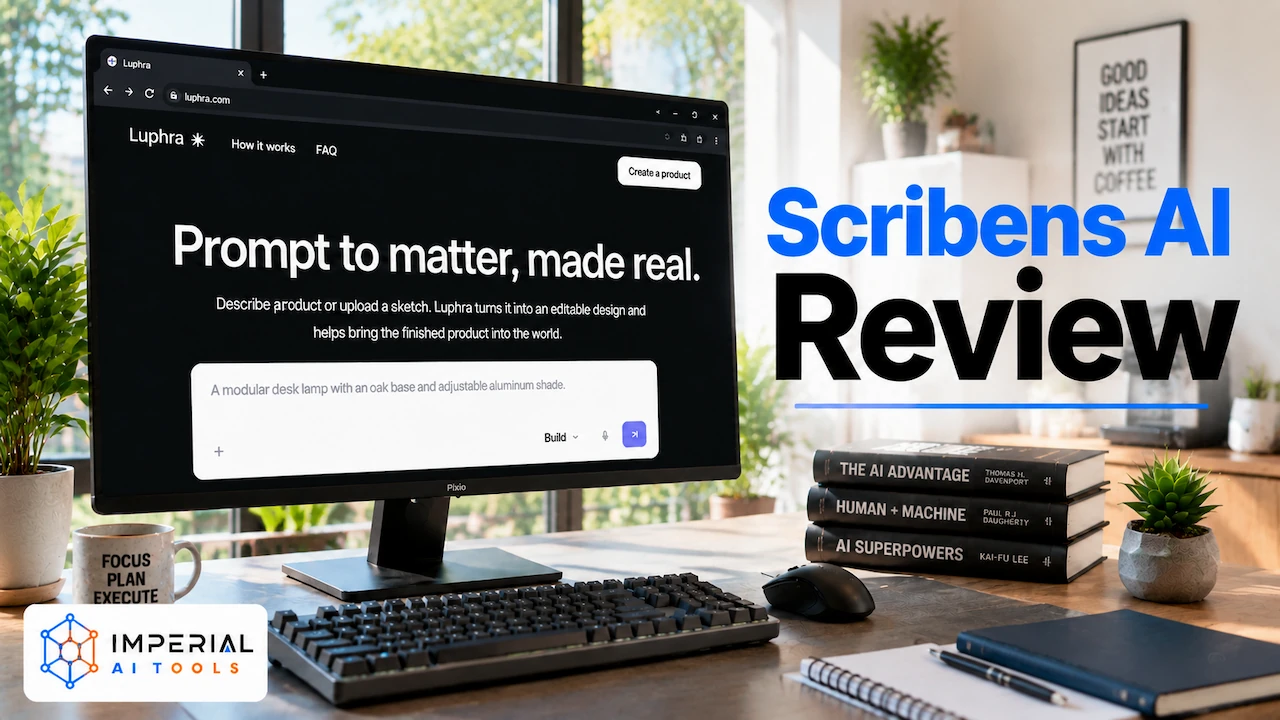 Scribens AI logo representing an AI-powered writing and grammar assistant tool