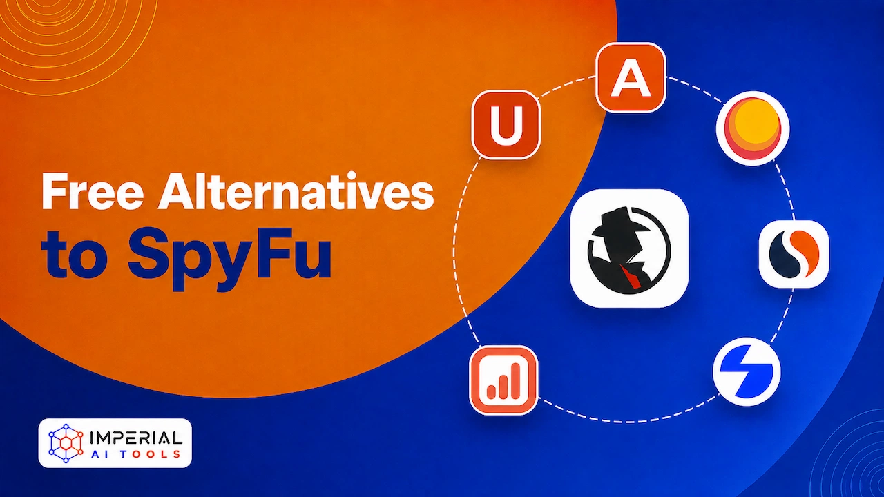 Free alternatives to SpyFu featuring popular SEO and competitor analysis tools.