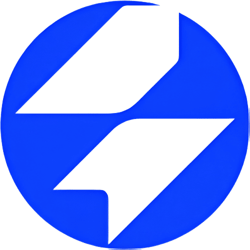se-ranking SE Ranking logo, blue circular icon with white arrow and flag shapes, SEO rank tracking and reporting platform.