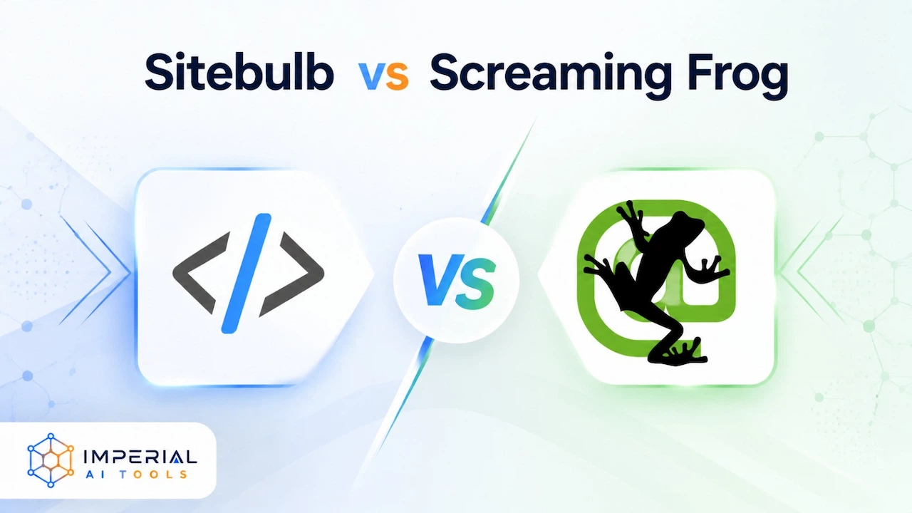 Sitebulb vs Screaming Frog comparison of technical SEO website crawler tools