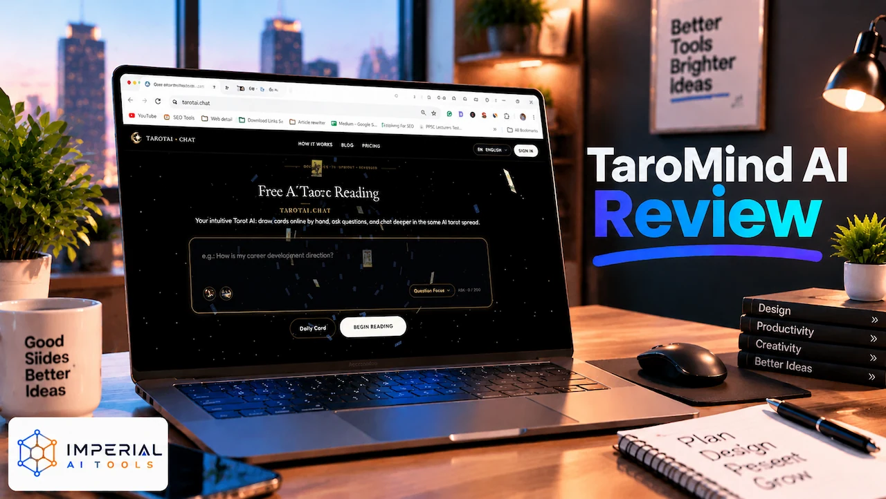 TaroMind AI interface showing a tarot card draw with a choice between Jungian and Eastern interpretation lenses