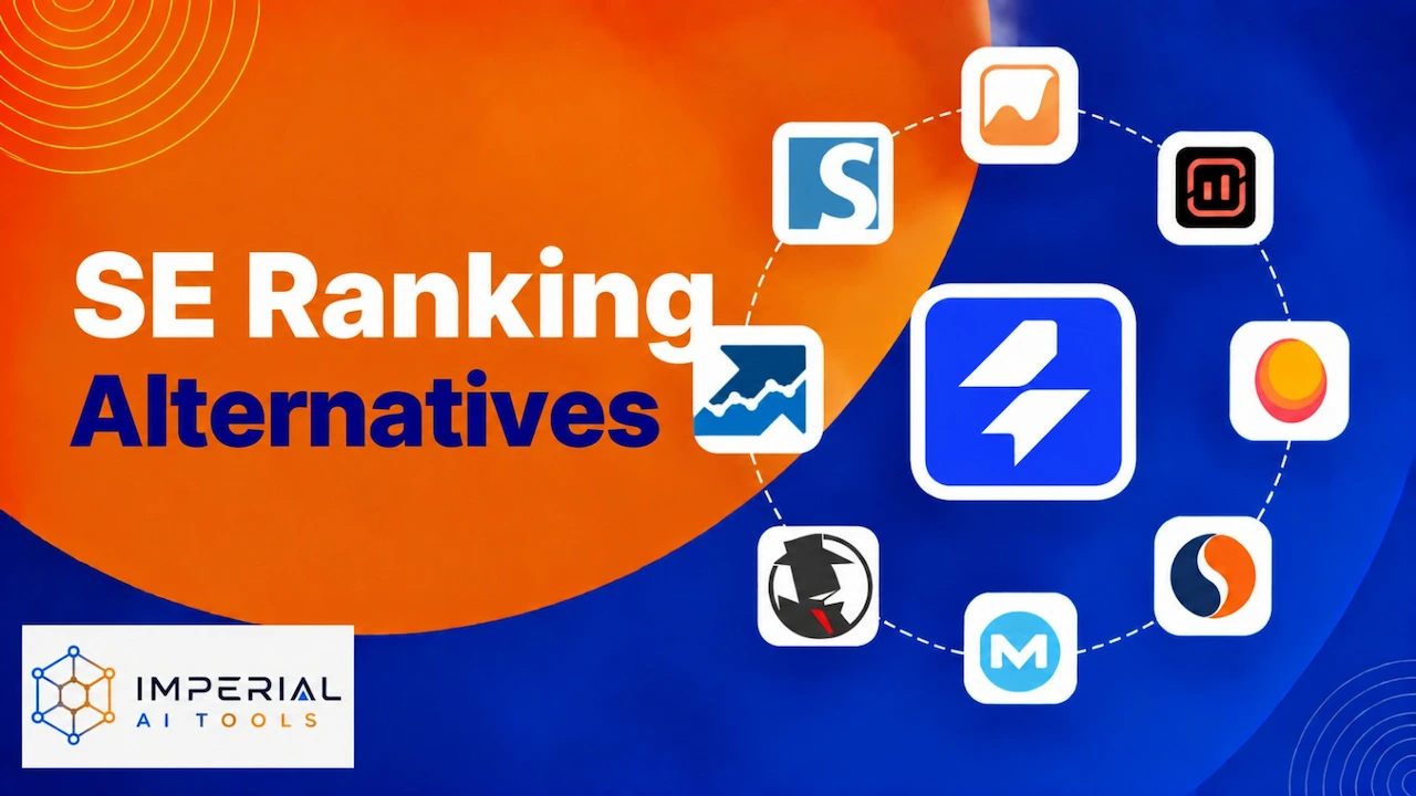 SE Ranking Alternatives comparison showing SEO tools and competitor platforms